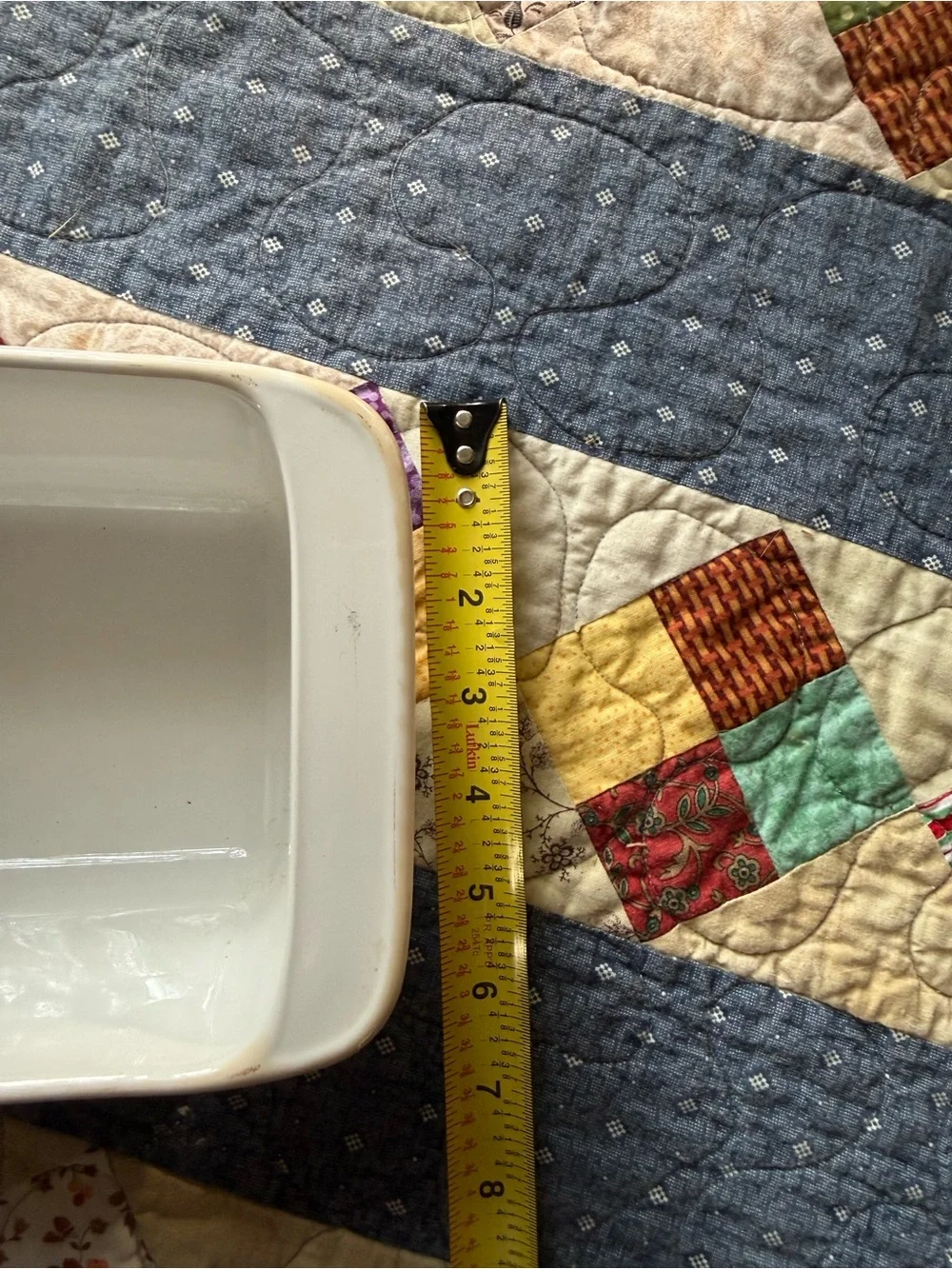 Vintage Corning Ware Blue Cornflower P-315-B 2 Qt Loaf Pan USA